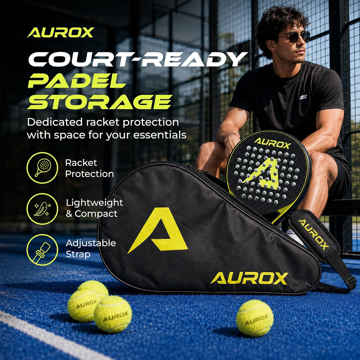 Aurox Padel Racket Bag